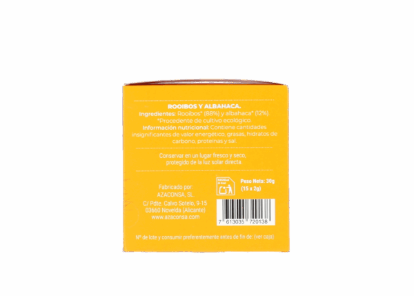 Rooibos Albahaca Ecológico - Imatge 3
