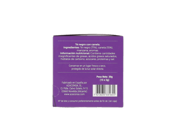 Té Negro Sueños de Canela - Imatge 2