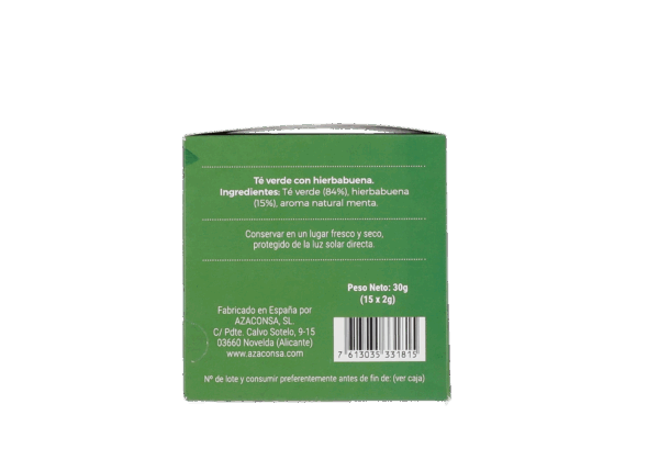 Té Verde Moruno con Hierbabuena - Imatge 3
