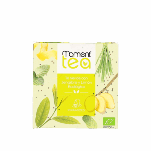 Té Verde con Jengibre y Limón Ecológico