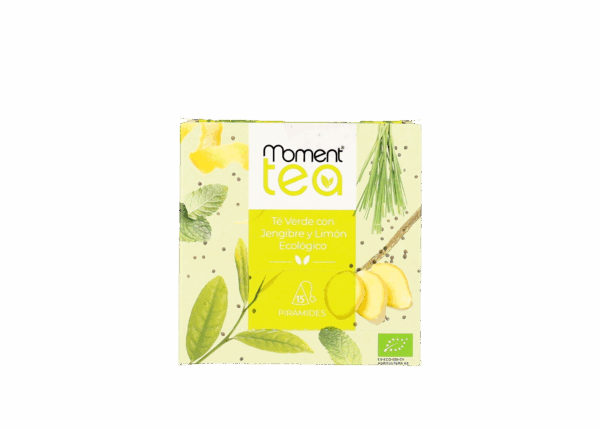 Té Verde con Jengibre y Limón Ecológico