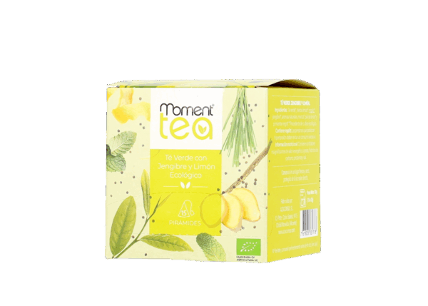Té Verde con Jengibre y Limón Ecológico - Imatge 2