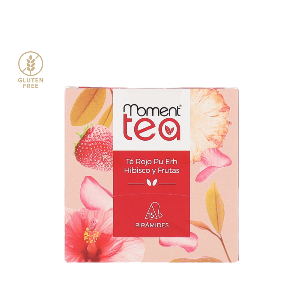 Té Rojo Pu Erh Hibisco y Frutas – Moment Tea